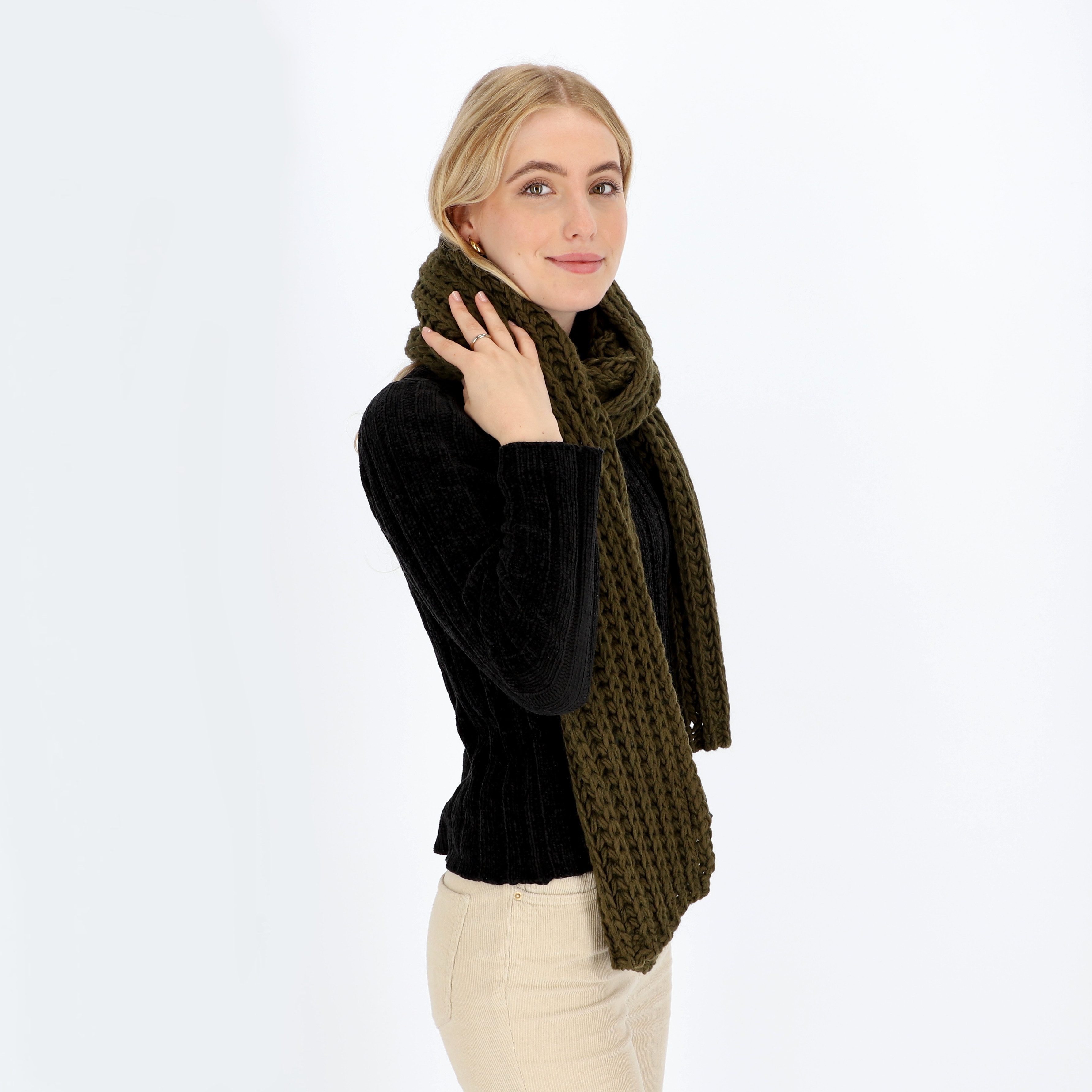halsüberkopf Accessoires Strickschal Grobstrickschal, Made in Germany günstig online kaufen