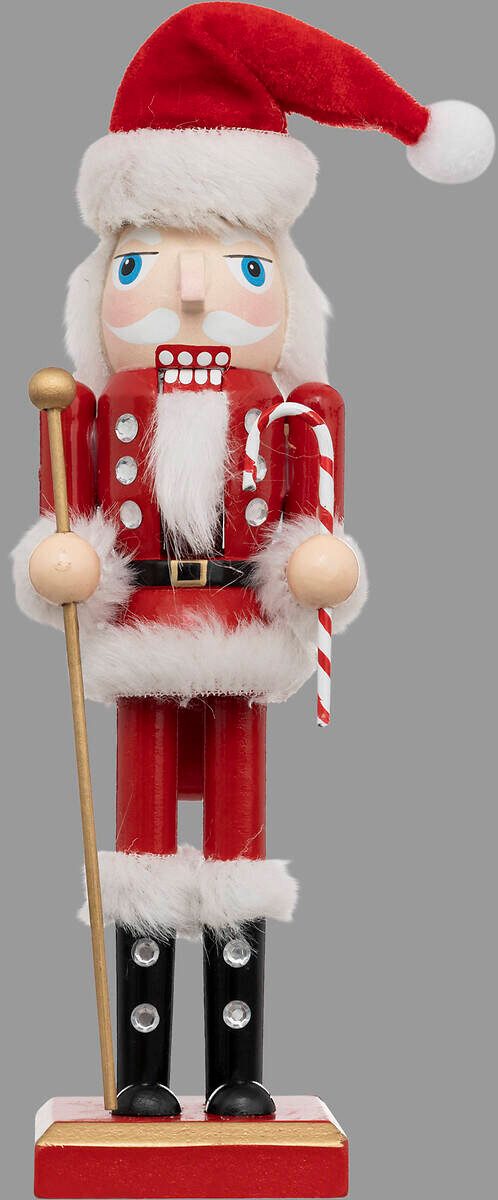 Atmosphera Créateur d'intérieur Weihnachtsfigur Nussknacker Dekofigur, 25 cm (Deko-Objekt, Deko-Objekt)