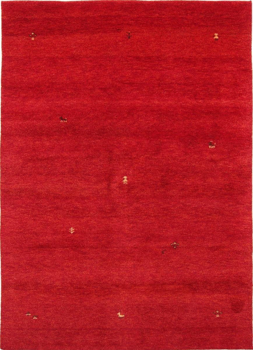 Orientteppich Indo Gabbeh 169x240 Handgeknüpfter Moderner Orientteppich, Nain Trading, rechteckig, Höhe: 15 mm