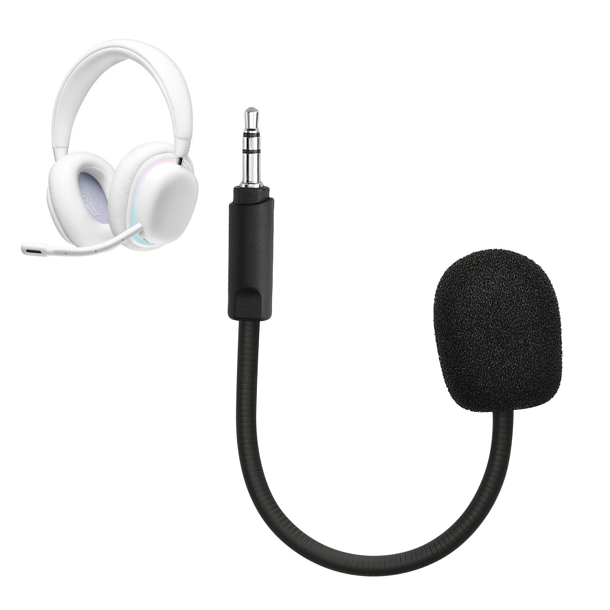 Microphone) Ersatz (Headset G735 für Gaming-Headset Mikrofon Zubehör Logitech Kopfhörer kwmobile