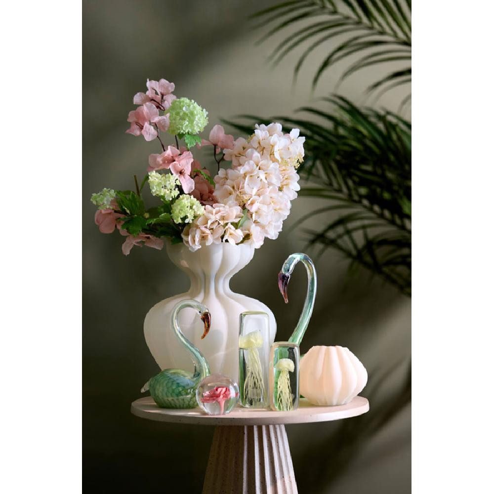 Light & Living Skulptur Dekorationsobjekt Flower Ornament Light Pink günstig online kaufen