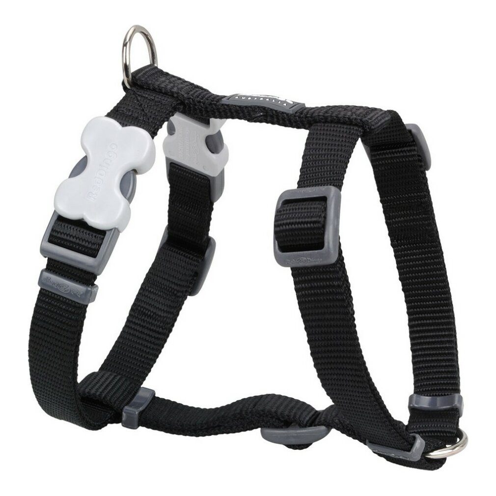 Thumbnail - Red Dingo Hunde-Geschirr Hundegeschirr weich 37-61 cm Schwarz