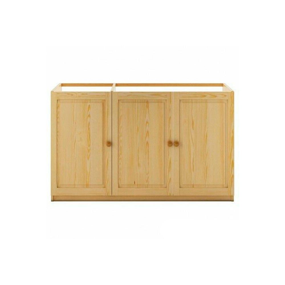 Xlmoebel Eckunterschrank Handgefertigter Waschbeckenunterschrank aus massivem Holz (1-St., Waschtischunterschrank) Hergestellt in Europa