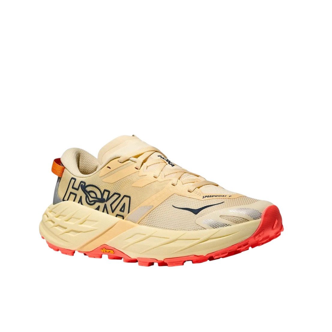 Hoka One One Speedgoat 7 gelb/flame Damen Laufschuh