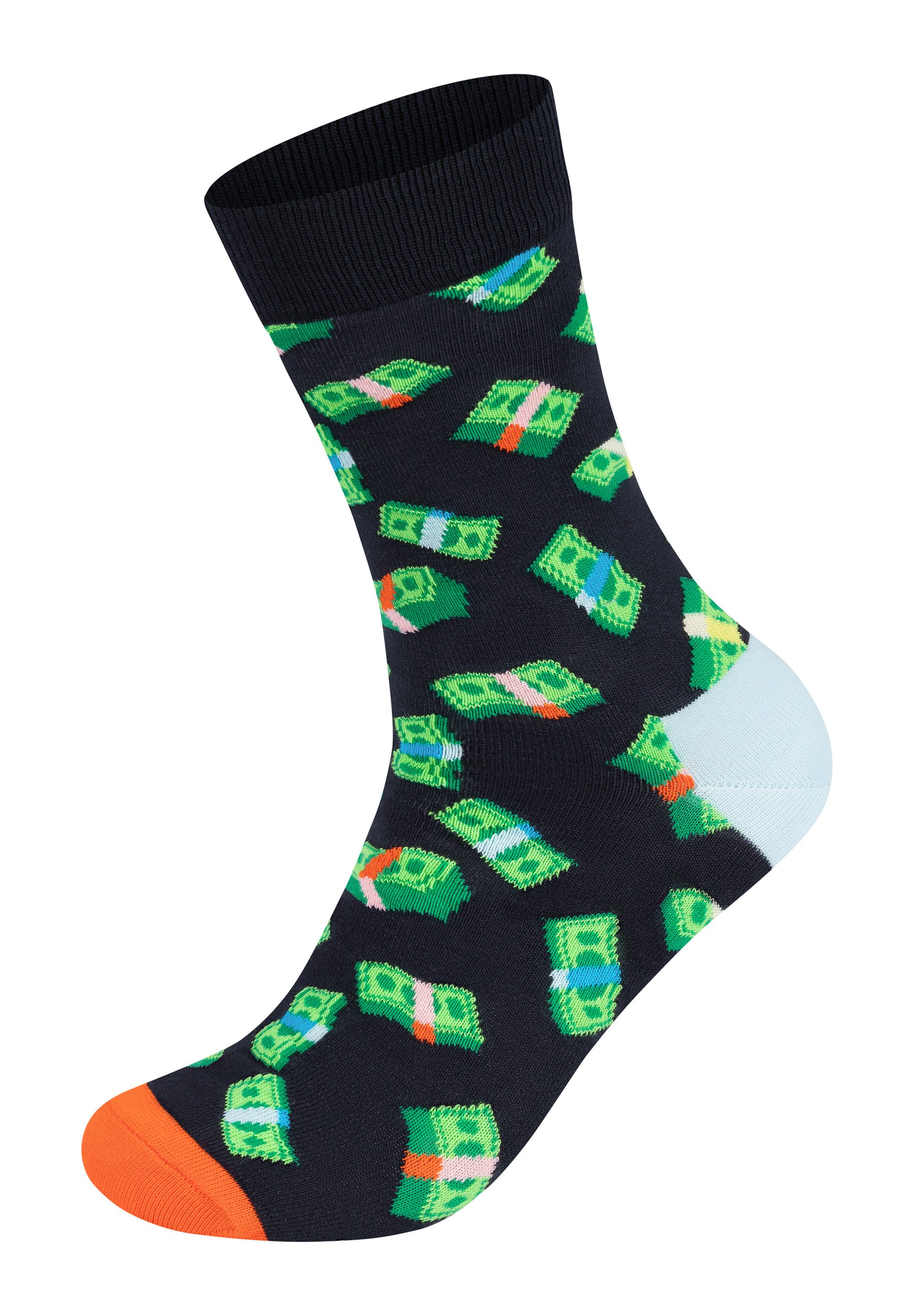 Happy Socks Basicsocken 3-Pack Pickles-Money-Veggi Socks Aus weicher Baumwo günstig online kaufen