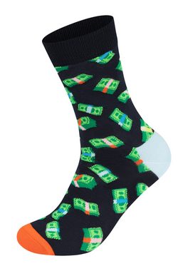 Happy Socks Basicsocken 3-Pack Pickles-Money-Veggi Socks Aus weicher Baumwolle