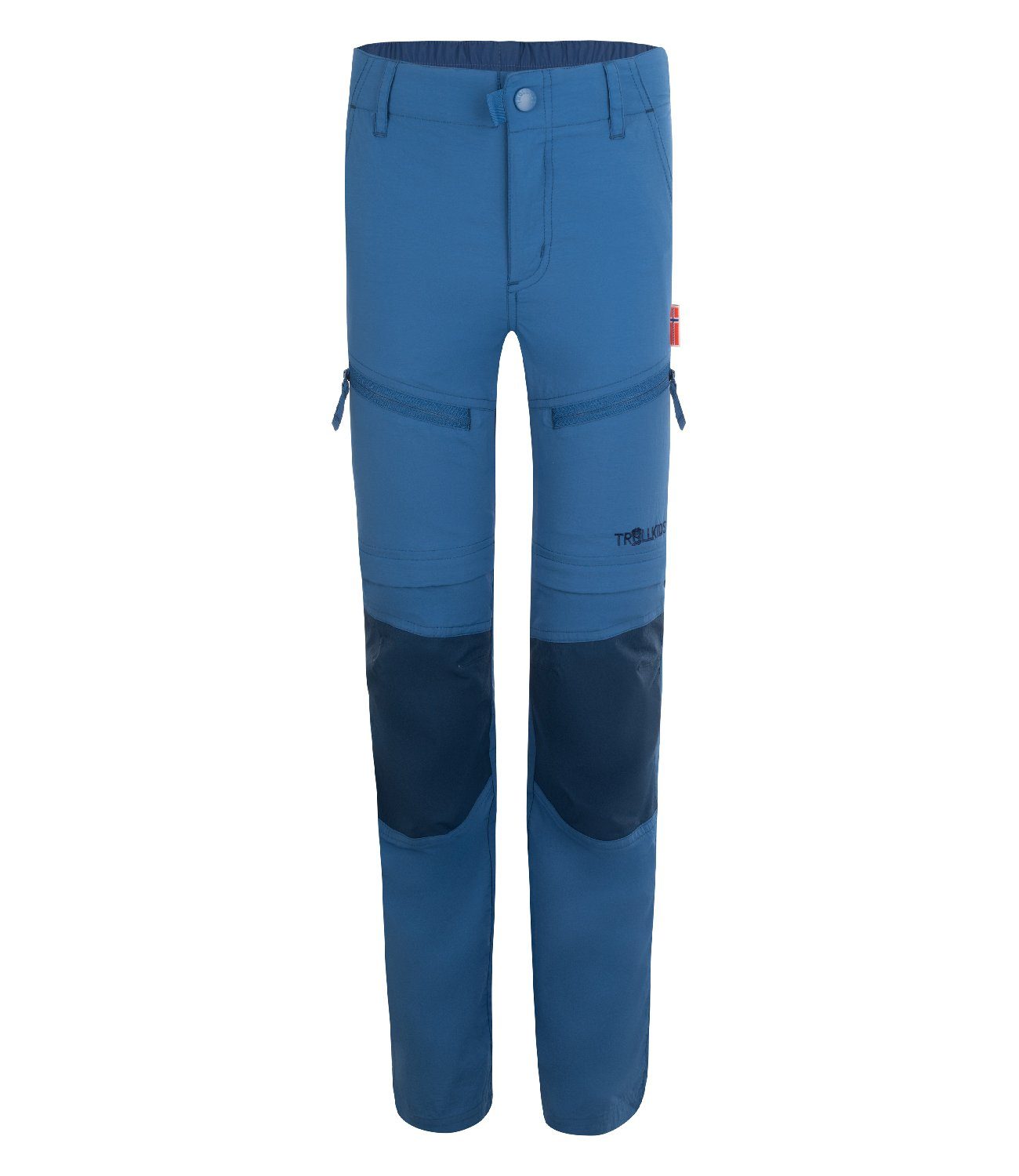 TROLLKIDS Trekkinghose Nordfjord Slim Fit Mitternachtsblau