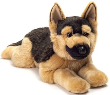 Teddy Hermann® Kuscheltier Schäferhund liegend, 60 cm, zum Teil aus recyceltem Material
