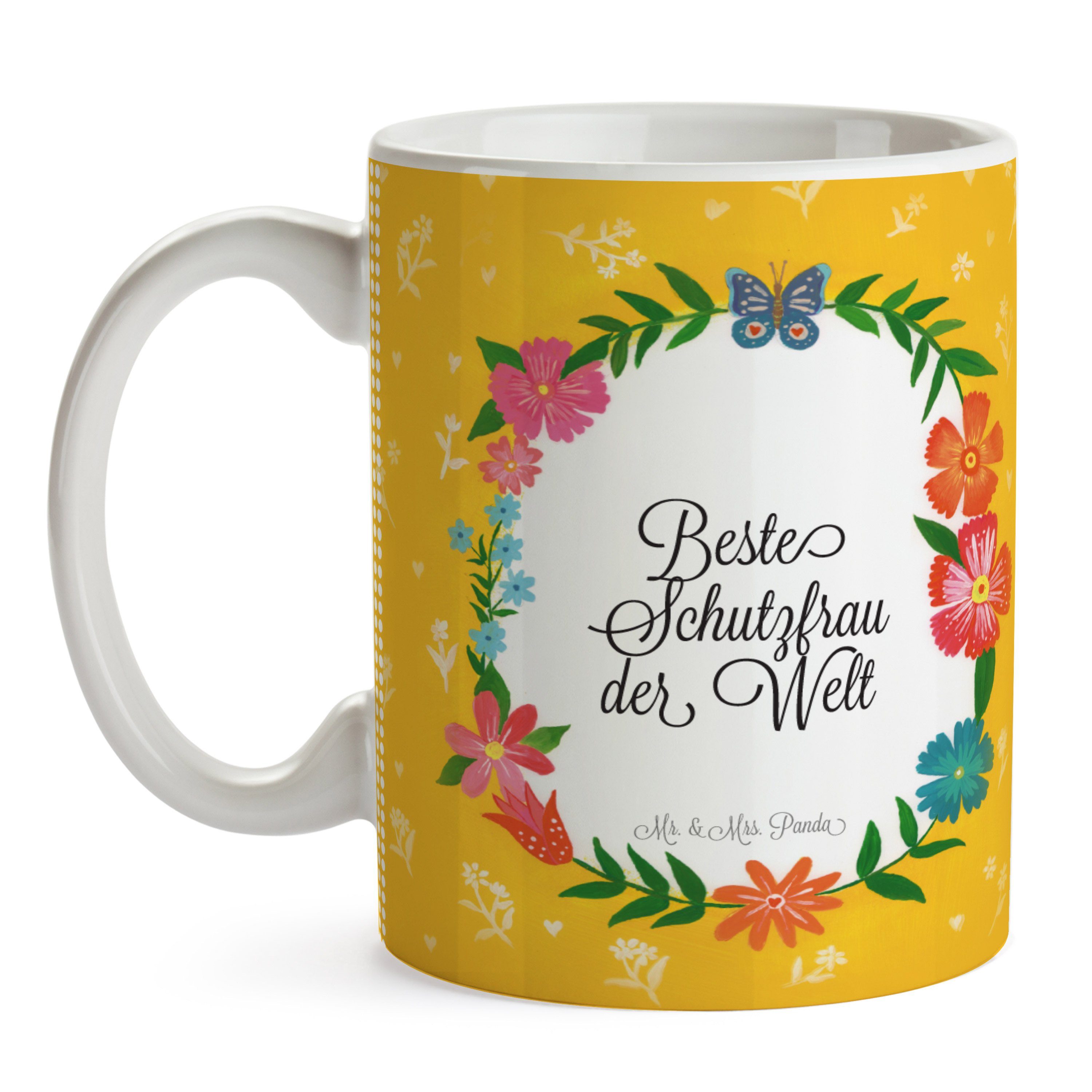 - Geschenk, Keramik Kaffee, Tasse Tasse Porzellantasse, Schutzfrau Schenken, Motive, Mrs. & Mr. Panda