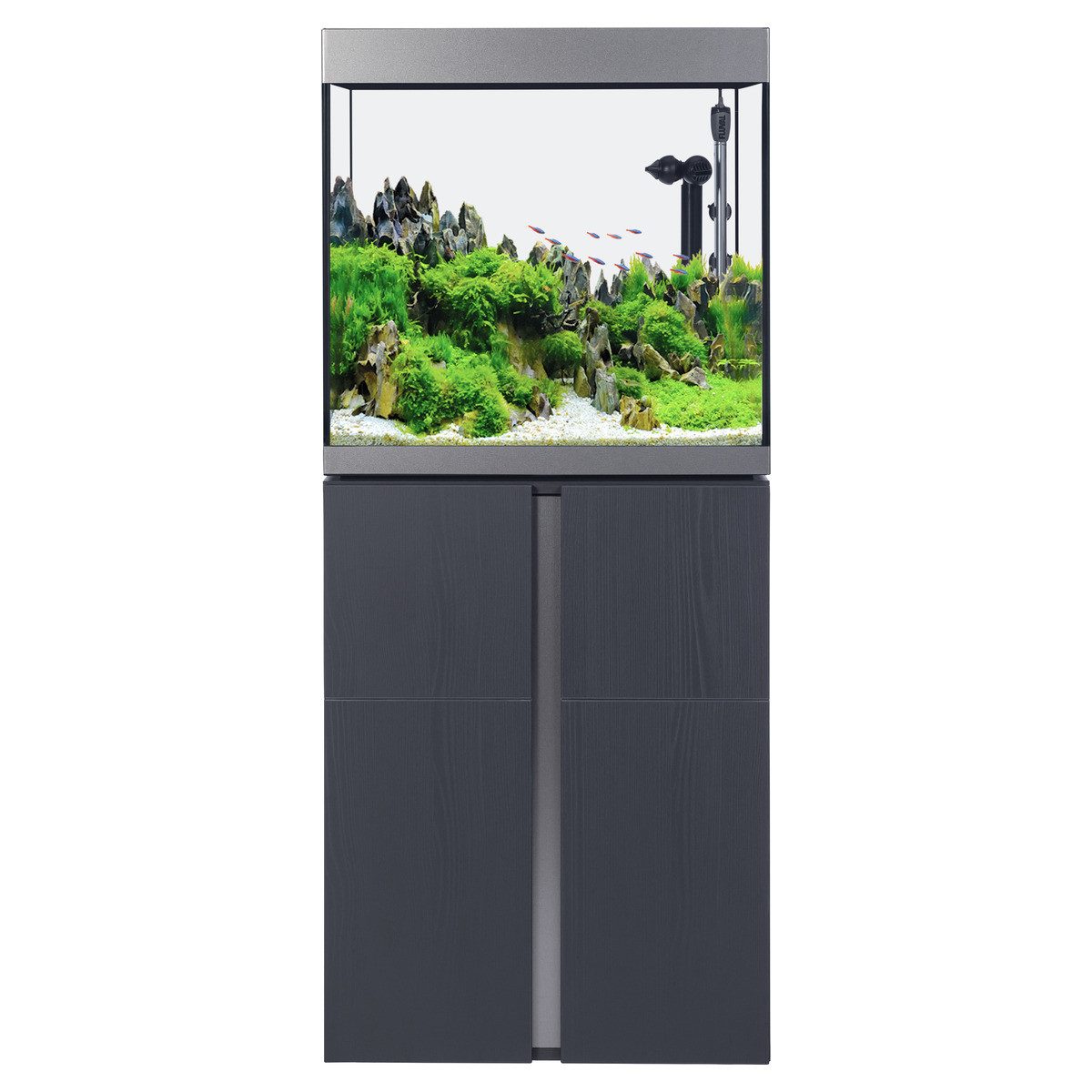 FLUVAL Aquarien-Set Siena 166 Aquarium Set grafit