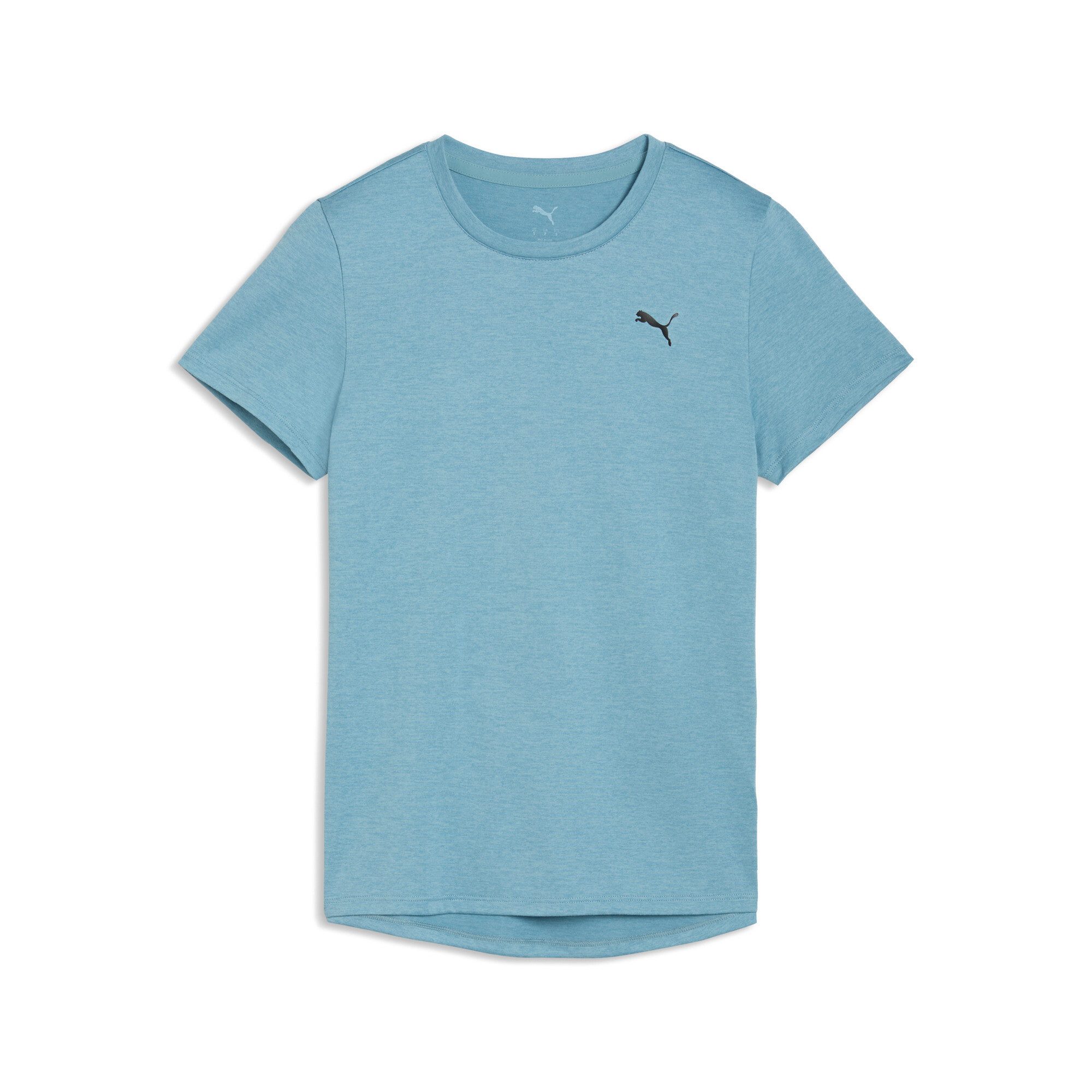 PUMA Trainingsshirt W TAD ESSENTIAL HEATHER TEE gerade Passform, Kurzarm, m günstig online kaufen