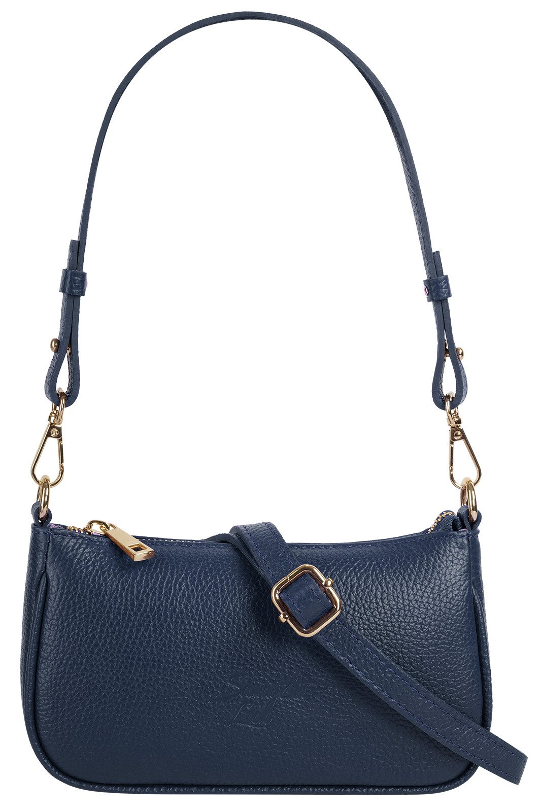 Samantha Look Umhängetasche SAMANTHA LOOK Damen echt Leder, Made in Italy, echt Leder, Made in Italy