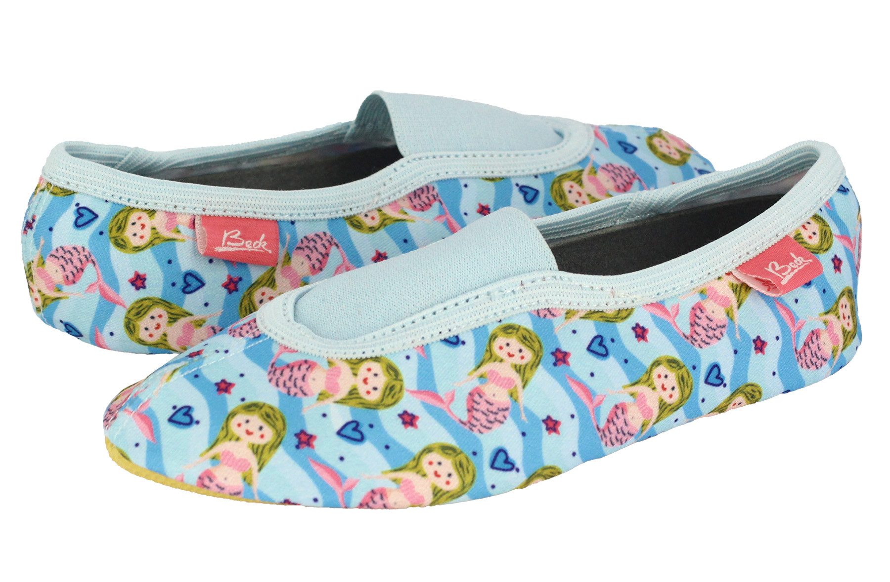 Beck Schläppchen Lyrielle mit Ristgummi Gymnastikschuh