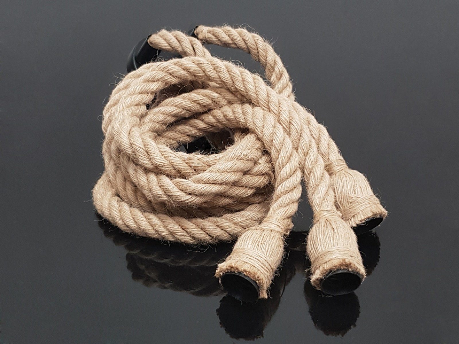COFI 1453 LED-Hängeleuchte LED Line Jute günstig online kaufen