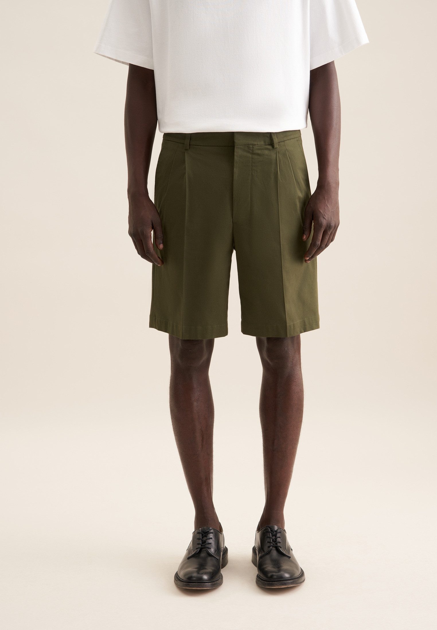 seidensticker Shorts Schwarze Rose