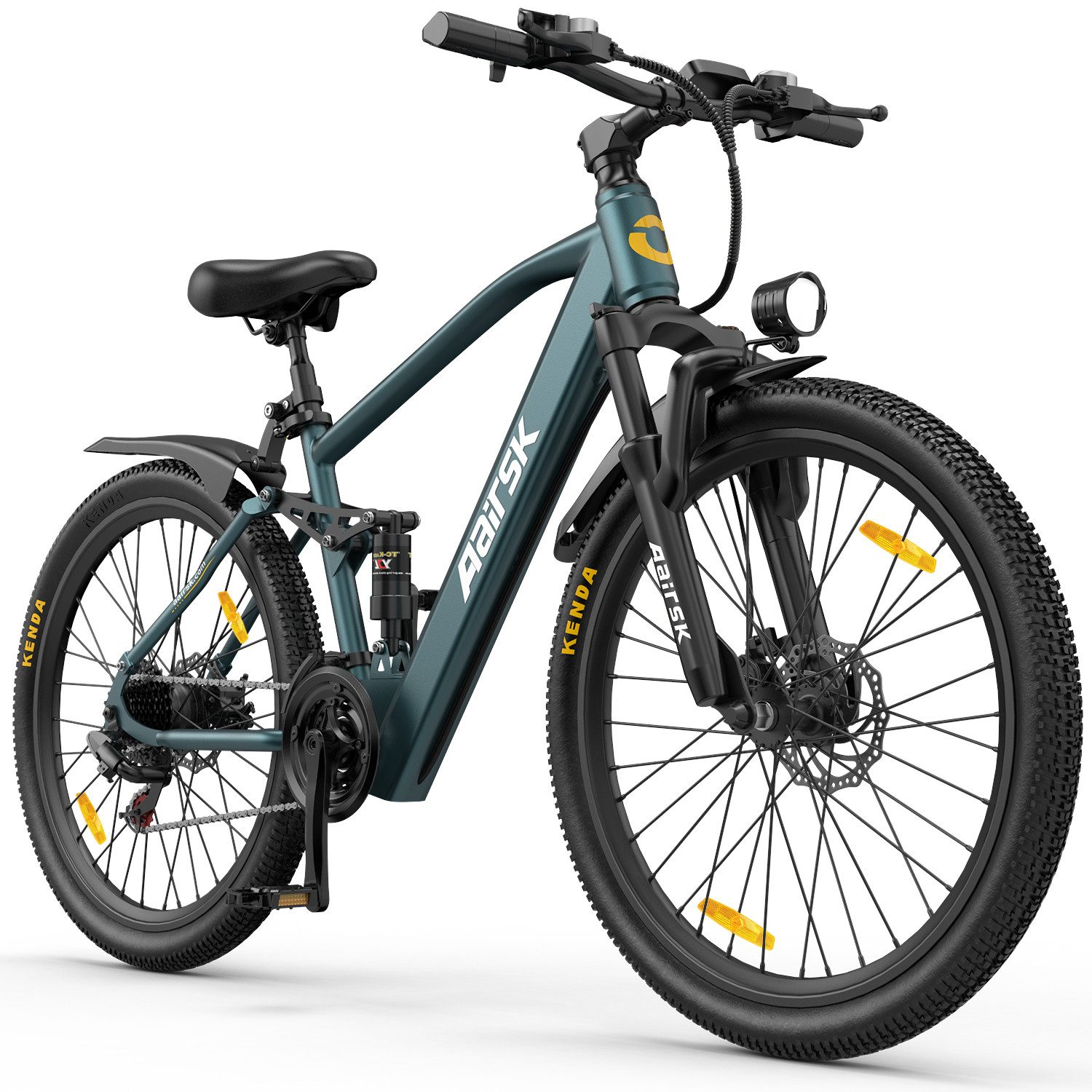 DOTMALL E-Bike Cityrad 24 Zoll Elektrofahrrad mit 250W 36V 13AH Akku E-Bike Shimano 21-Gang