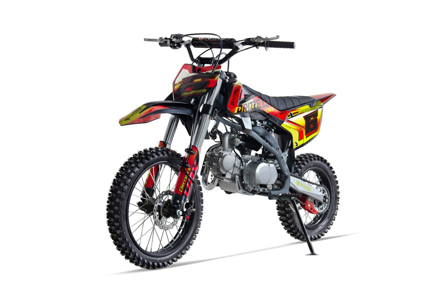 Smarty Dirt-Bike 125cc Dirtbike DRIZZEL UX URX 17/14 Kick Start