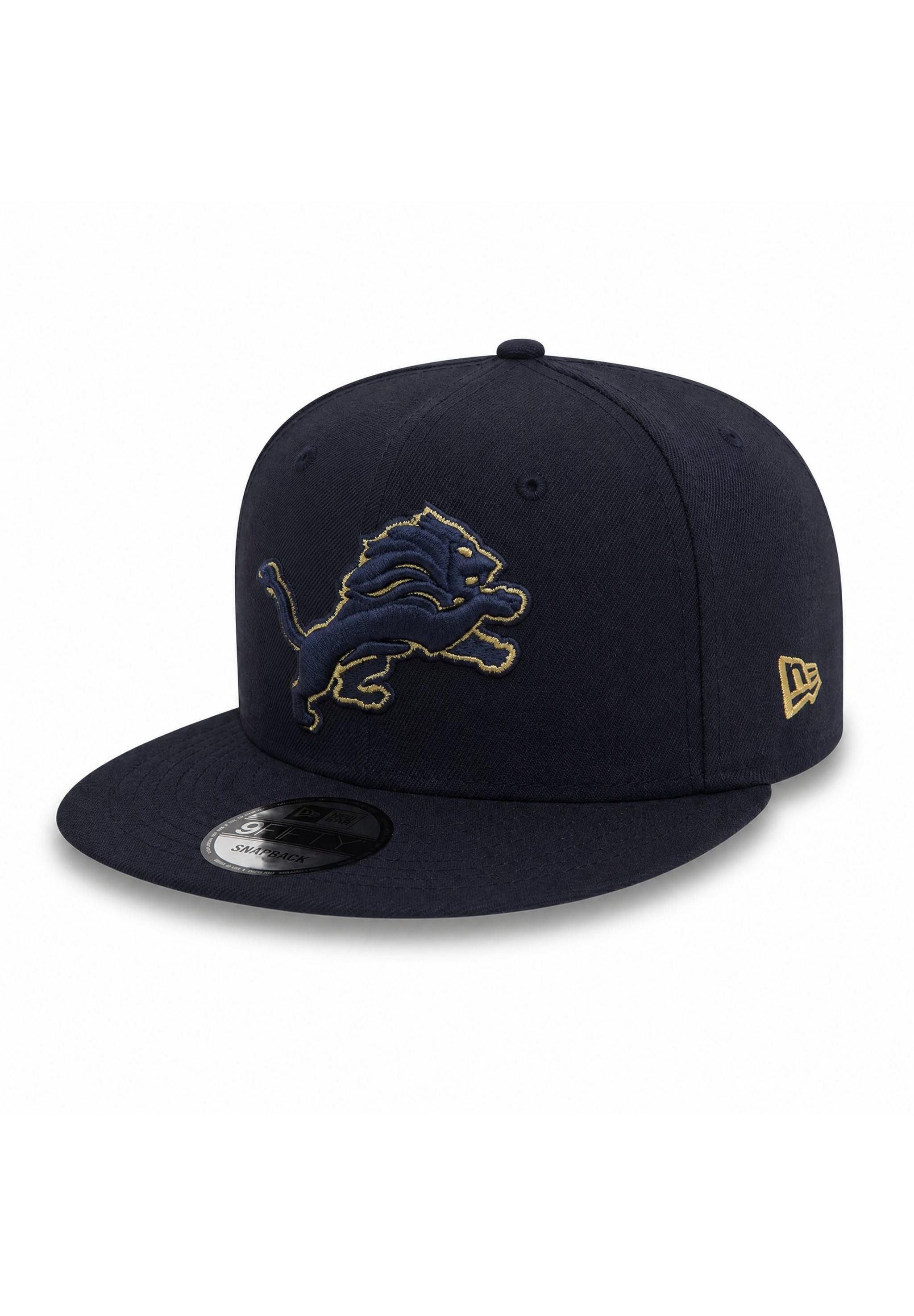 New Era Snapback Cap Detroit Lions New Era NFL Logo Outline 9Fifty Snapback Cap Marineblau (1-St)