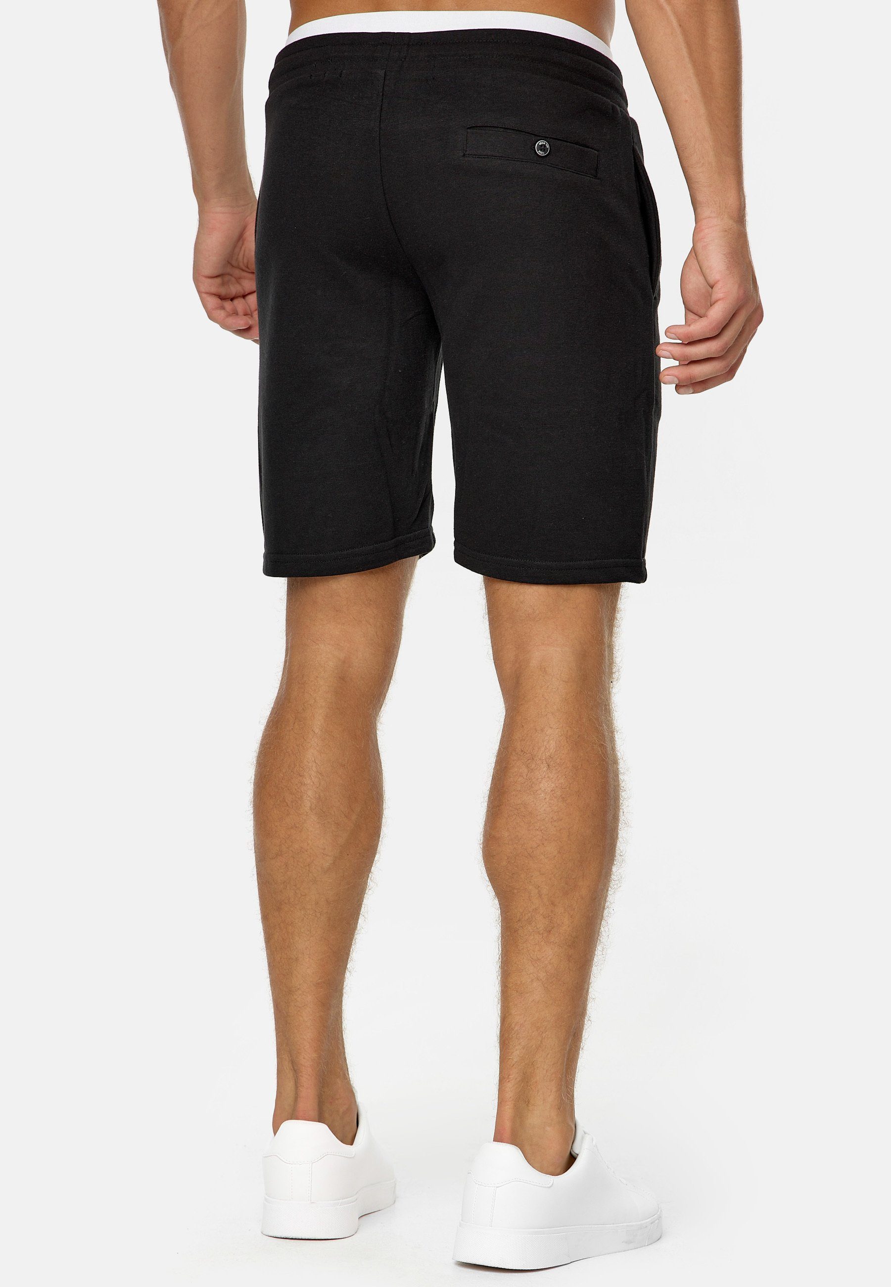 Indicode Sweatshorts Herren Aldrich Sweat Shorts Herrenshorts elastischer Bund mit Kordelzug