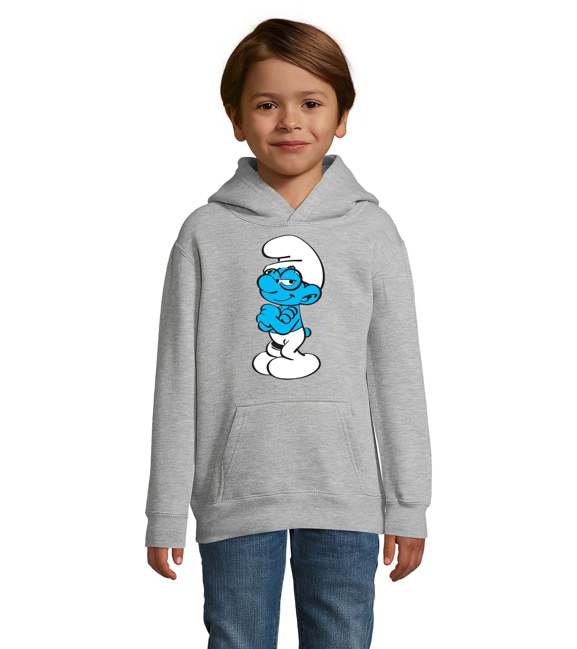 Hoodie Kinder Schlaubi Schlumpf Schlümpfe Schlumpfine