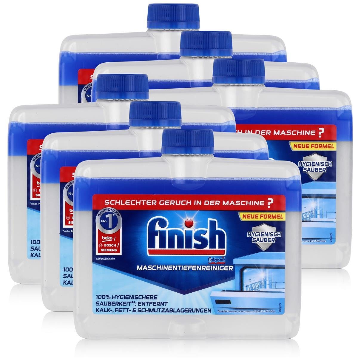 FINISH Calgonit Finish Spülmaschinen Pfleger 250ml (6er Pack) Spülmaschinenreiniger