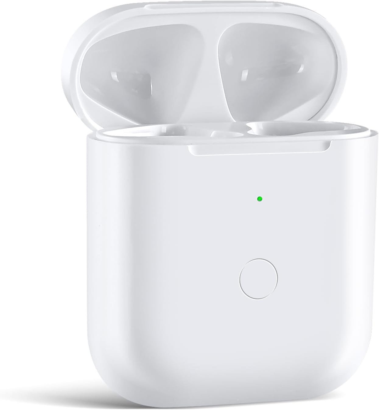 Athlix Ladecase für Apple AirPods 1 & 2, AirPods 1./2. Generation wireless Наушники (Ersatz Case Наушники-вкладыши (Lädt AirPods 5x, Kabelloses Laden)