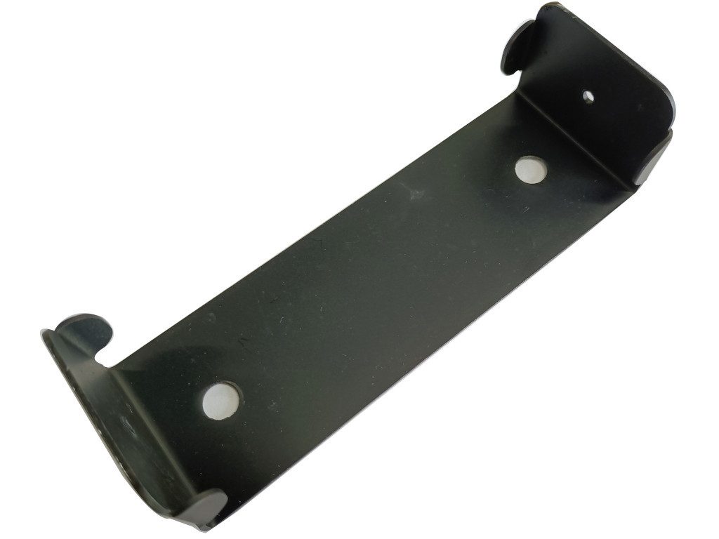 Outgarden Pfostenträger Montageclips für Alu-Co-Extrusion-Board Schwarz
