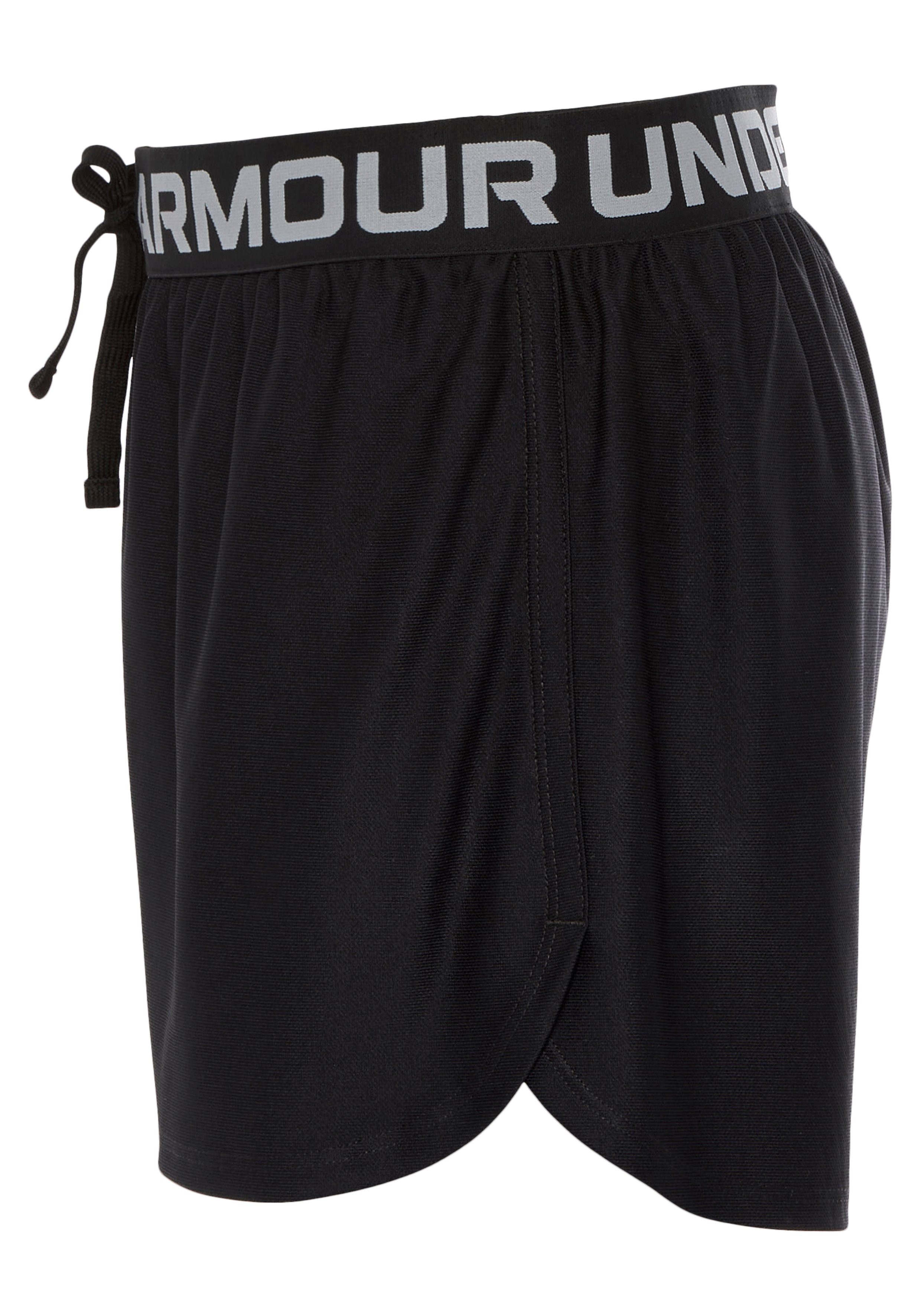 Under Armour® Shorts Play Up Solid Shorts als Shorts geschnitten, mit Kordelzug am Bund