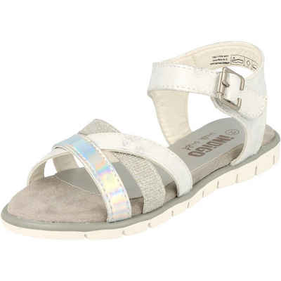 Indigo Kinder Mädchen 482-349 Sommer Freizeit Sandalen Klettverschluss Römersandale