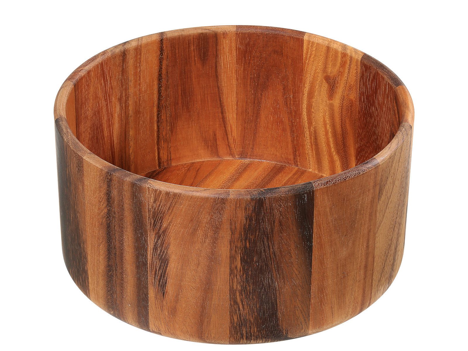 ZASSENHAUS Salatschüssel Salatschüssel Akazie Ø 30 x 15 cm, Akazienholz, (Schüsseln & Schalen)