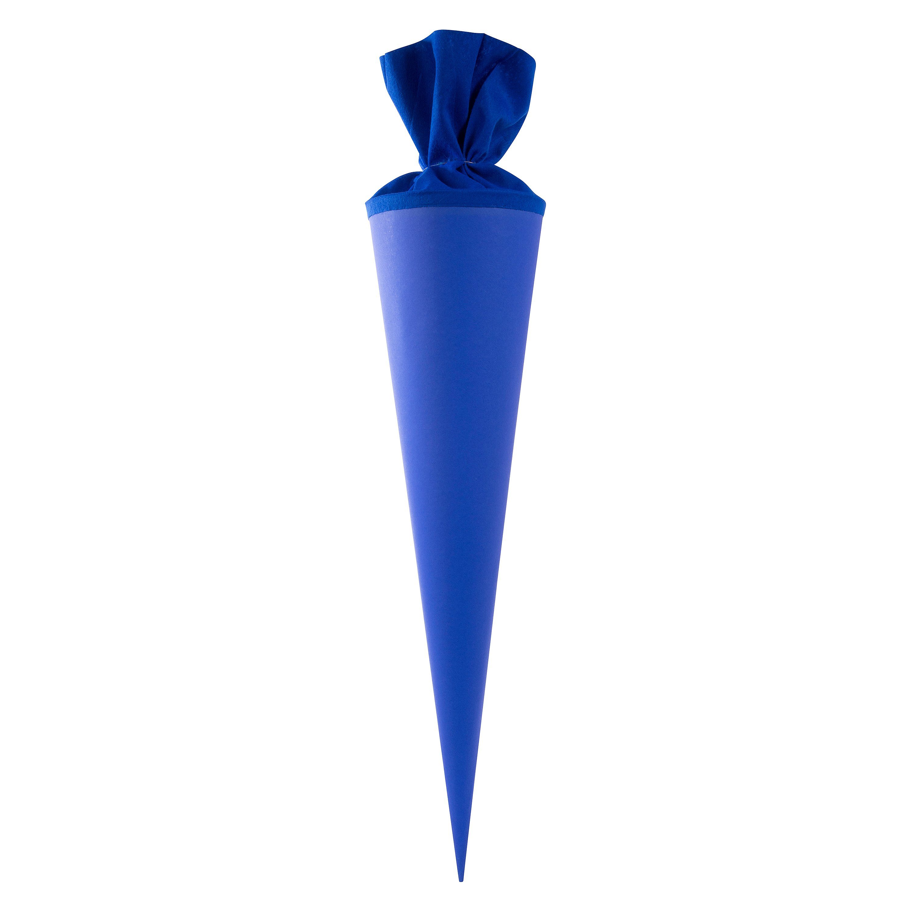 Goldbuch Schultüte Bastelschultüte 70cm blau