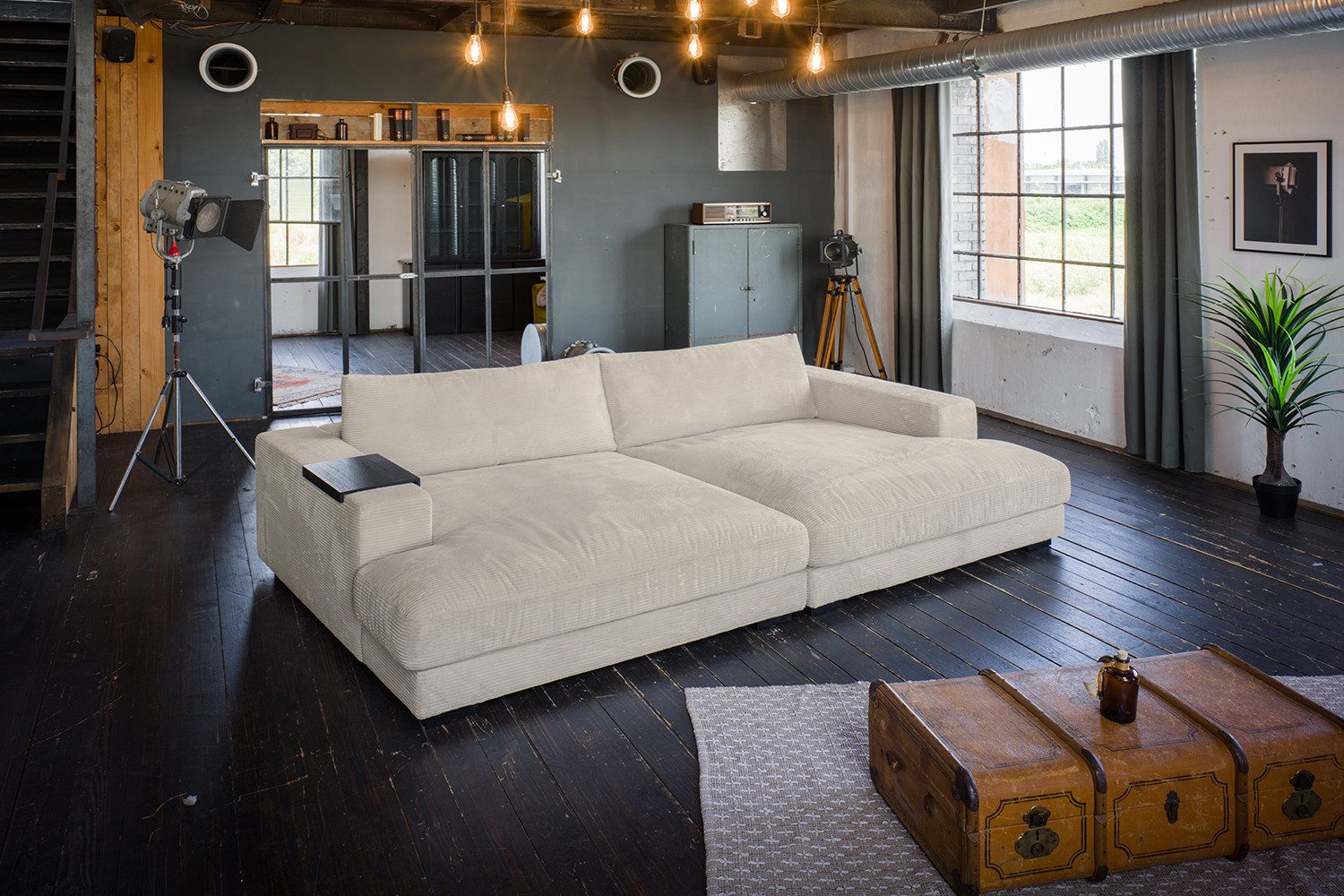 KAWOLA Big-Sofa MADELINE Riesen Cordsofa - günstig online kaufen
