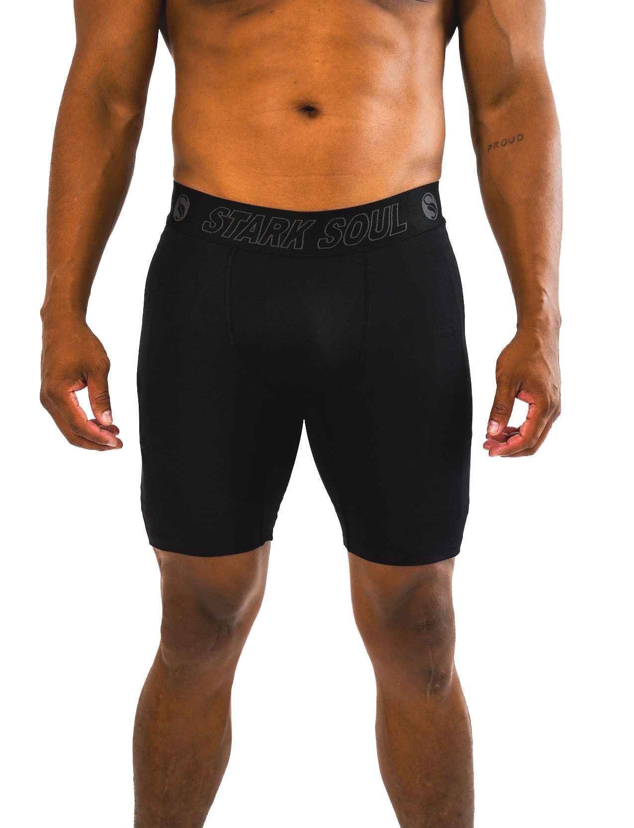 Stark Soul® Funktionsshorts Compression Short - Kompressionshose kurz mit elastischem Bund