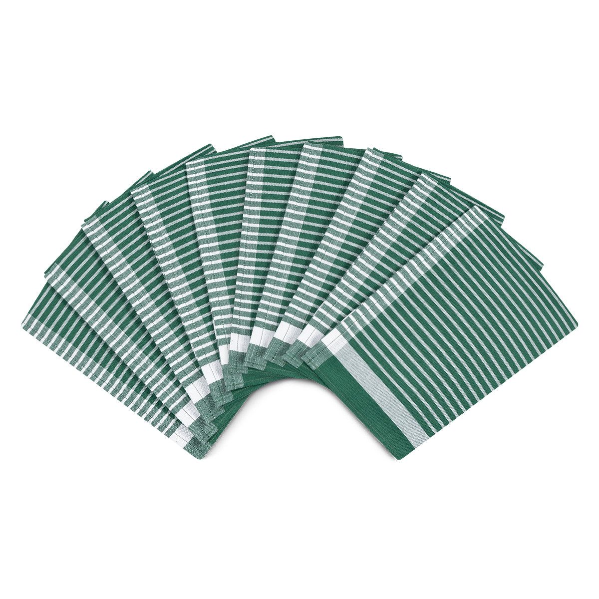 ROSS Geschirrtuch Exclusiv, (Spar-Set, 10-tlg., 10 X Geschirrtuch (50 X 70cm), 10 X Geschirrtuch im Set - Baumwolle - Strapazierfähig