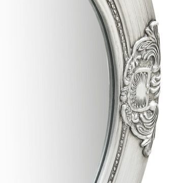 furnicato Wandspiegel im Barock-Stil 50 cm Silbern