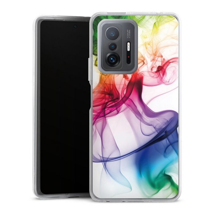 DeinDesign Handyhülle Farbe Wasser Regenbogen Strange waft Xiaomi 11T Pro 5G Hülle Bumper Case Handy Schutzhülle Smartphone Cover