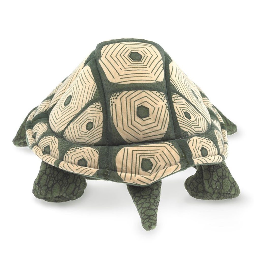 Folkmanis Handpuppen Handpuppe Folkmanis Handpuppe Landschildkröte 2181 (Packung)