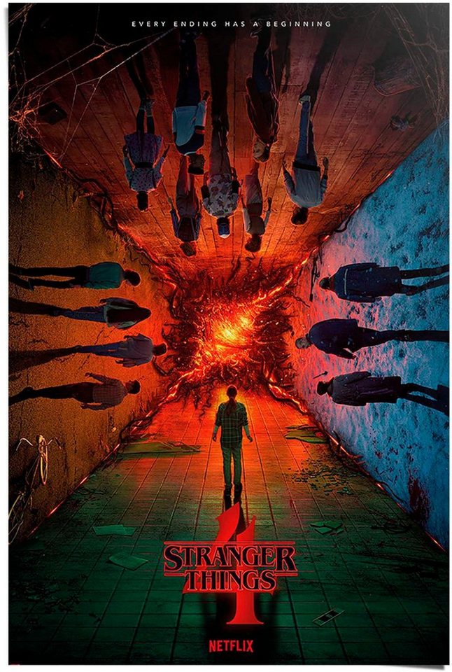 Reinders! Poster Stranger Things - every ending has a beginning