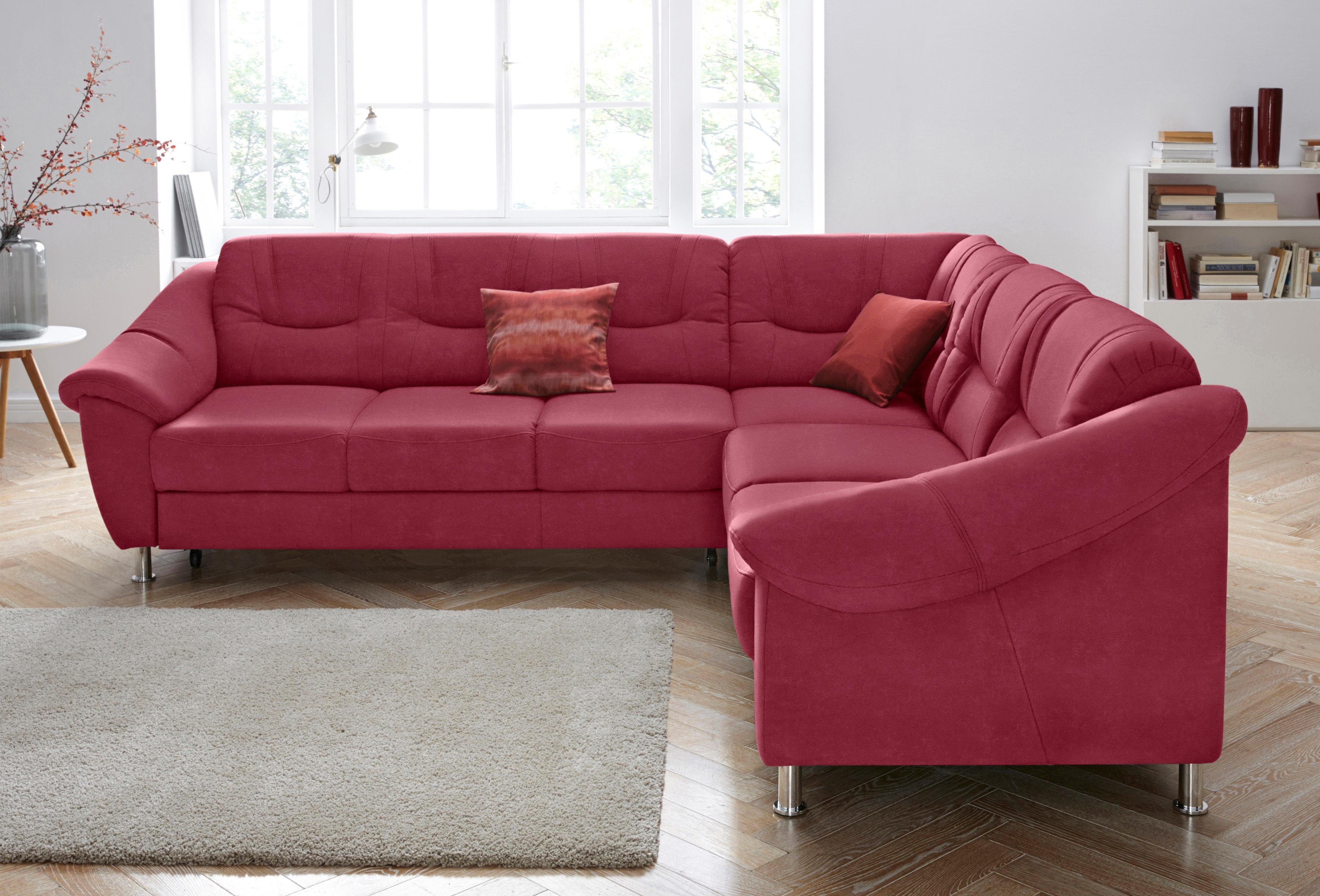 sit&more Ecksofa Salsa L-Form, mit Federkern, günstig online kaufen