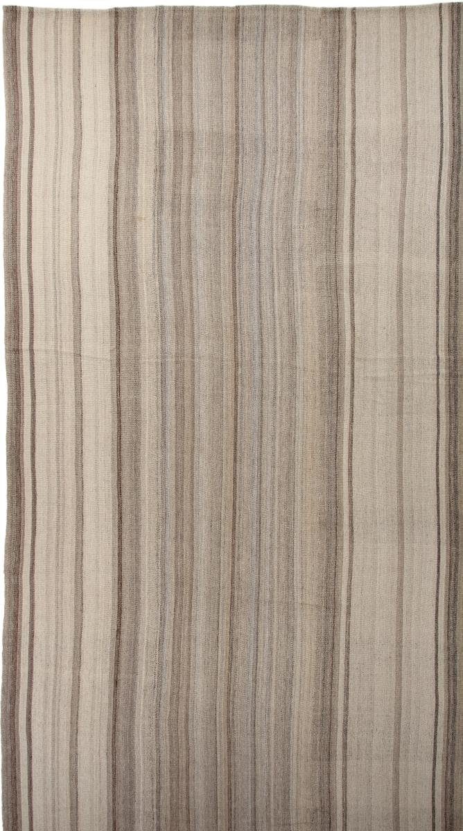 Orientteppich Kelim Fars Antik 310x660 Handgewebter Orientteppich / Perserteppich, Nain Trading, rechteckig, Höhe: 4 mm | Kurzflor-Teppiche