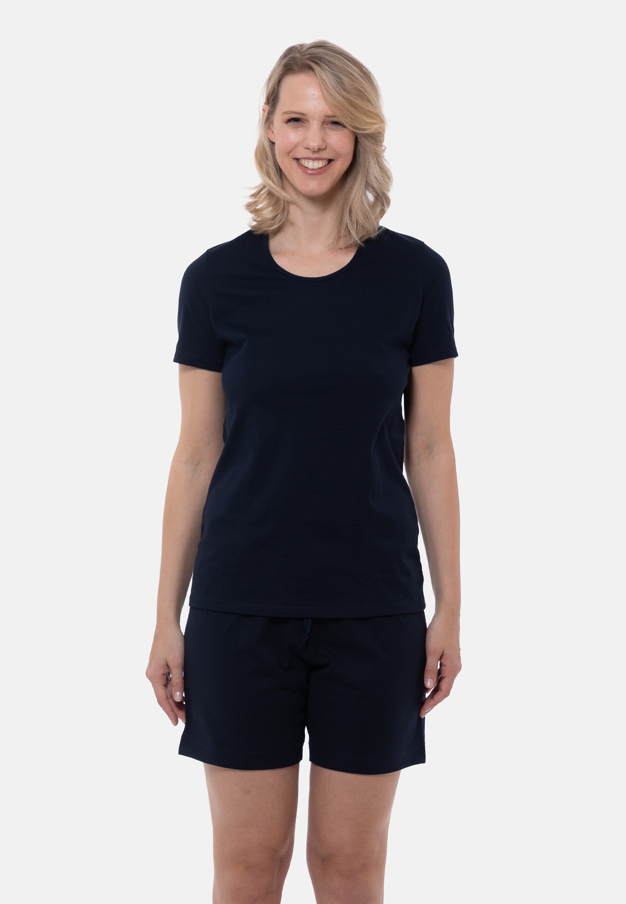 Ammann Pyjama Organic Cotton (Set, 2 tlg) Schlafanzug Kurzarm - Baumwolle