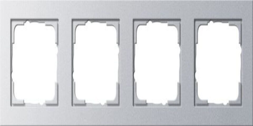GIRA Steckdose Gira 021425 E2 4-fach Rahmen, 4-St.