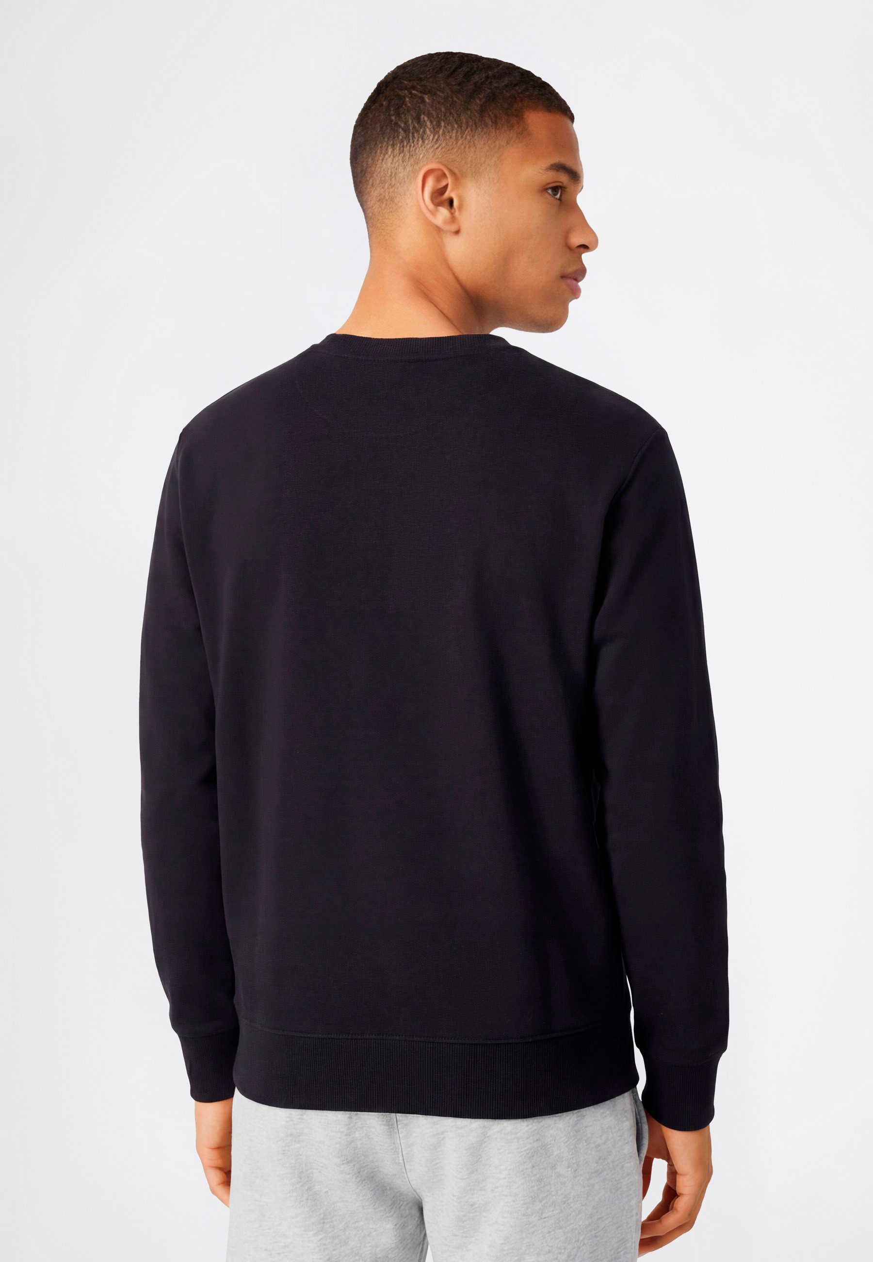 Champion Sweatshirt Graphic Terry Crewneck Sweatshirt mit Rundhalsausschnitt, sportlicher Schnitt, ohne Verschluss