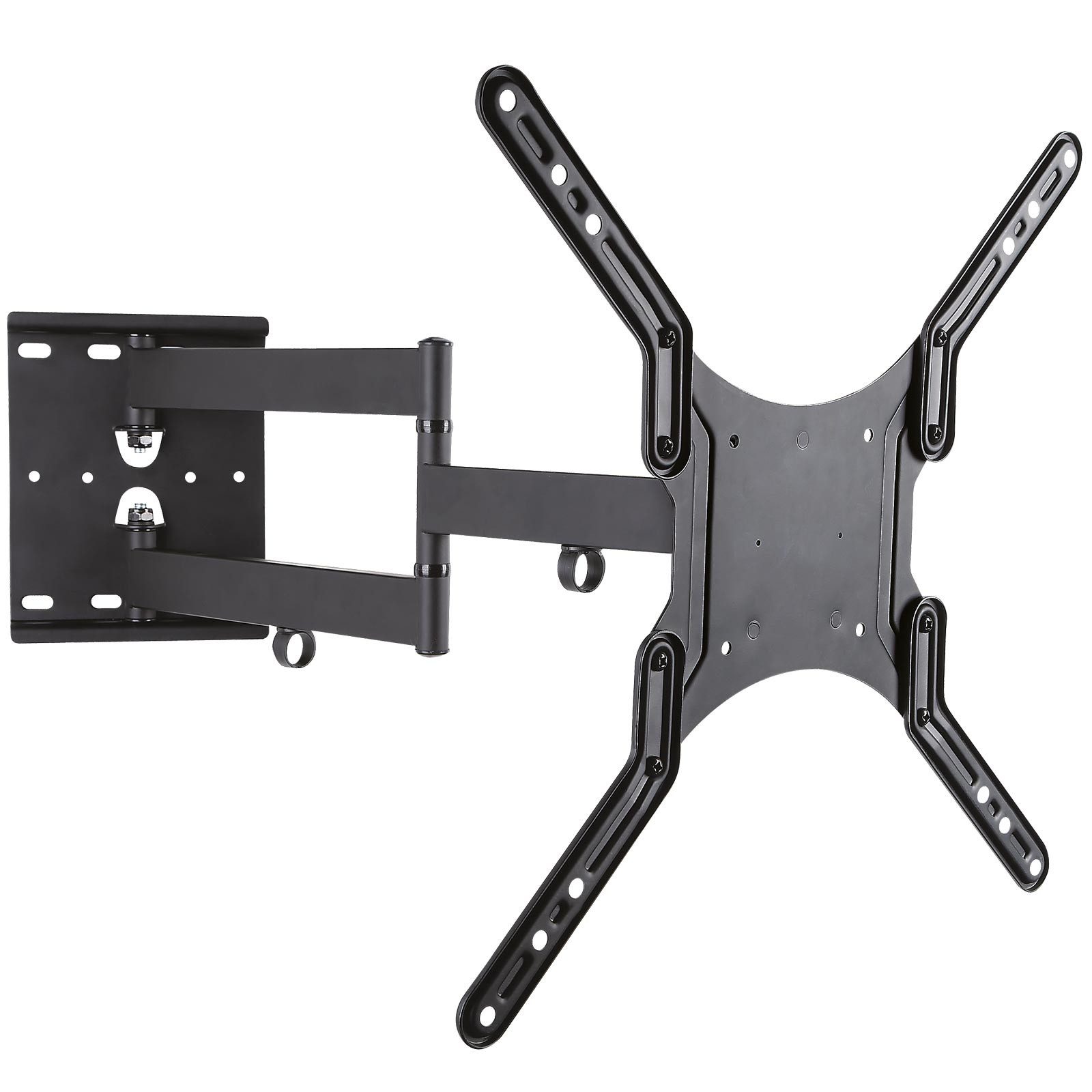 Drall Instruments TV-Wandhalterung L22LB, (bis 65 Zoll, 1-tlg., VESA 200 400 für 16" bis 65" Zoll LCD LED OLED Fernseher schwenkbar)