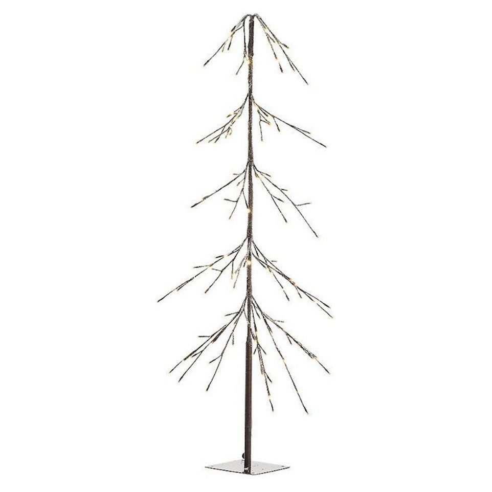 Kaemingk LED Baum Lumineo Kiefer schneebedeckt, LED fest integriert, Warmweiß