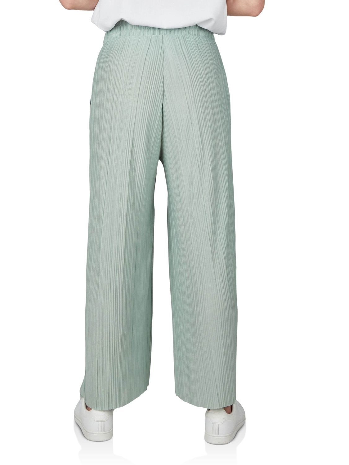 DENIMFY Chinohose Damen Palazzo Hose DFBrenda 2er Loose Fit (Vorteilspack) 7/8 Culotte mit Taschen