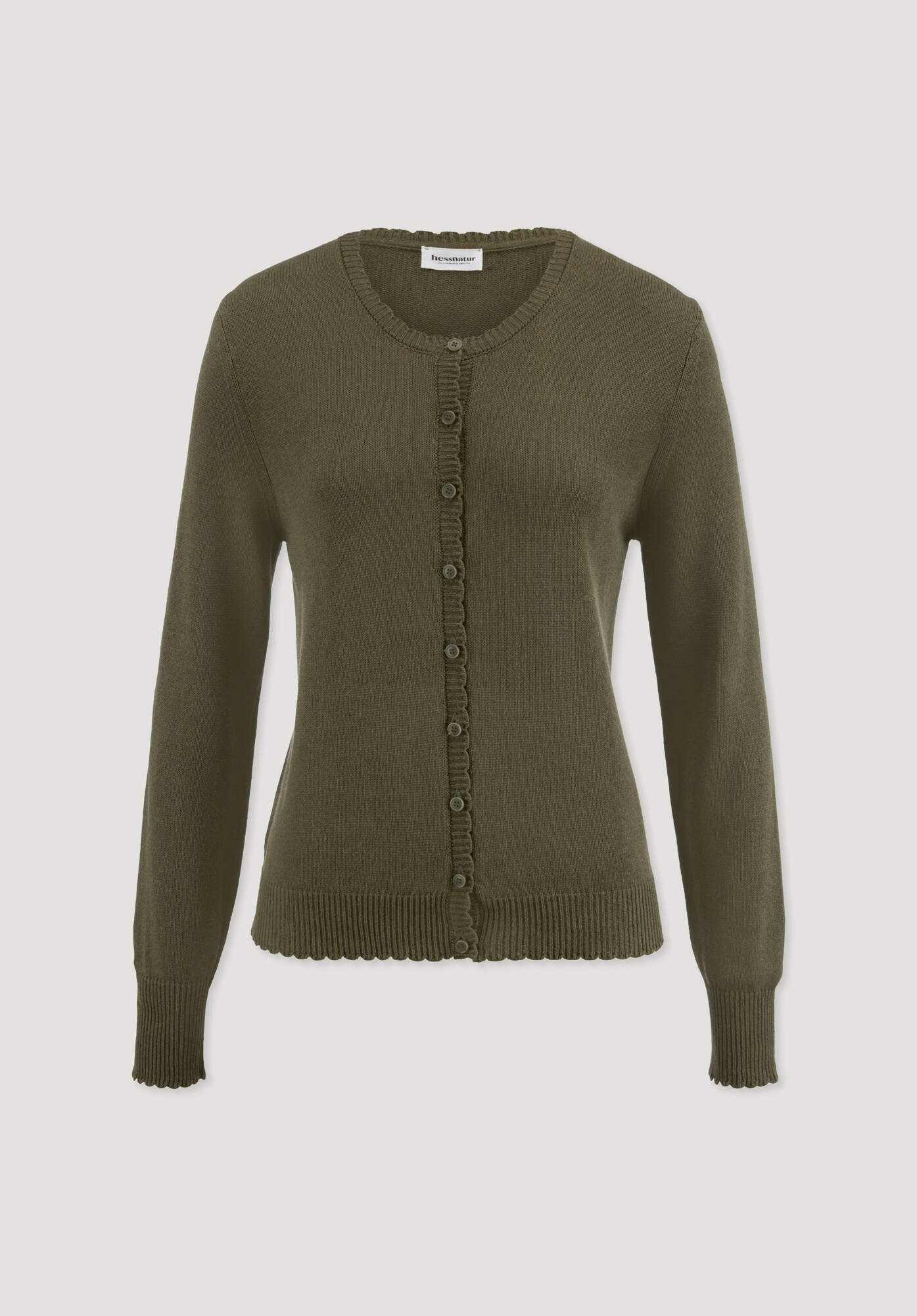 Hessnatur Strickjacke (1-tlg)
