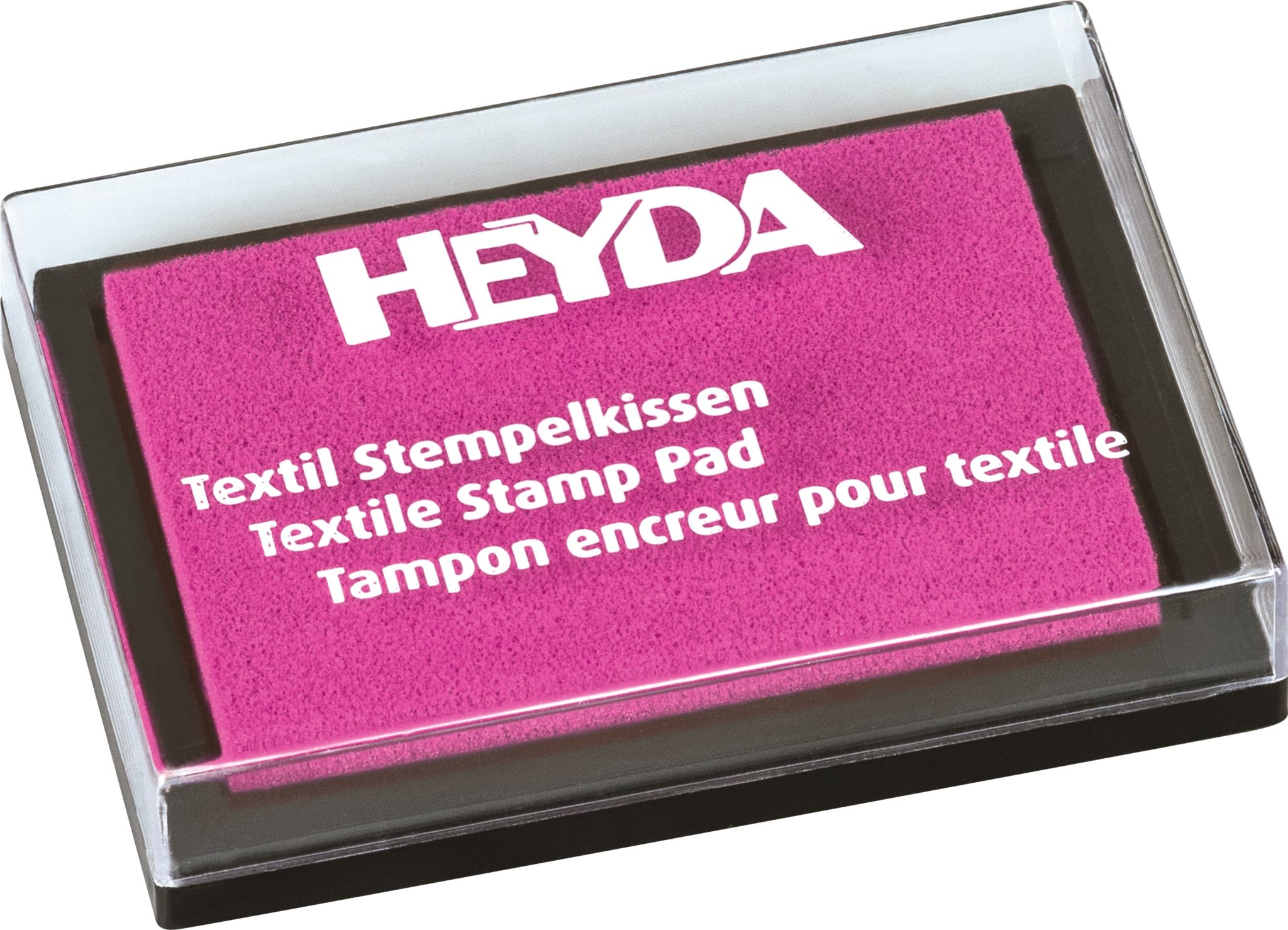 Heyda Heyda 204888564 Stempelkissen Textil, pink Stempelkissen