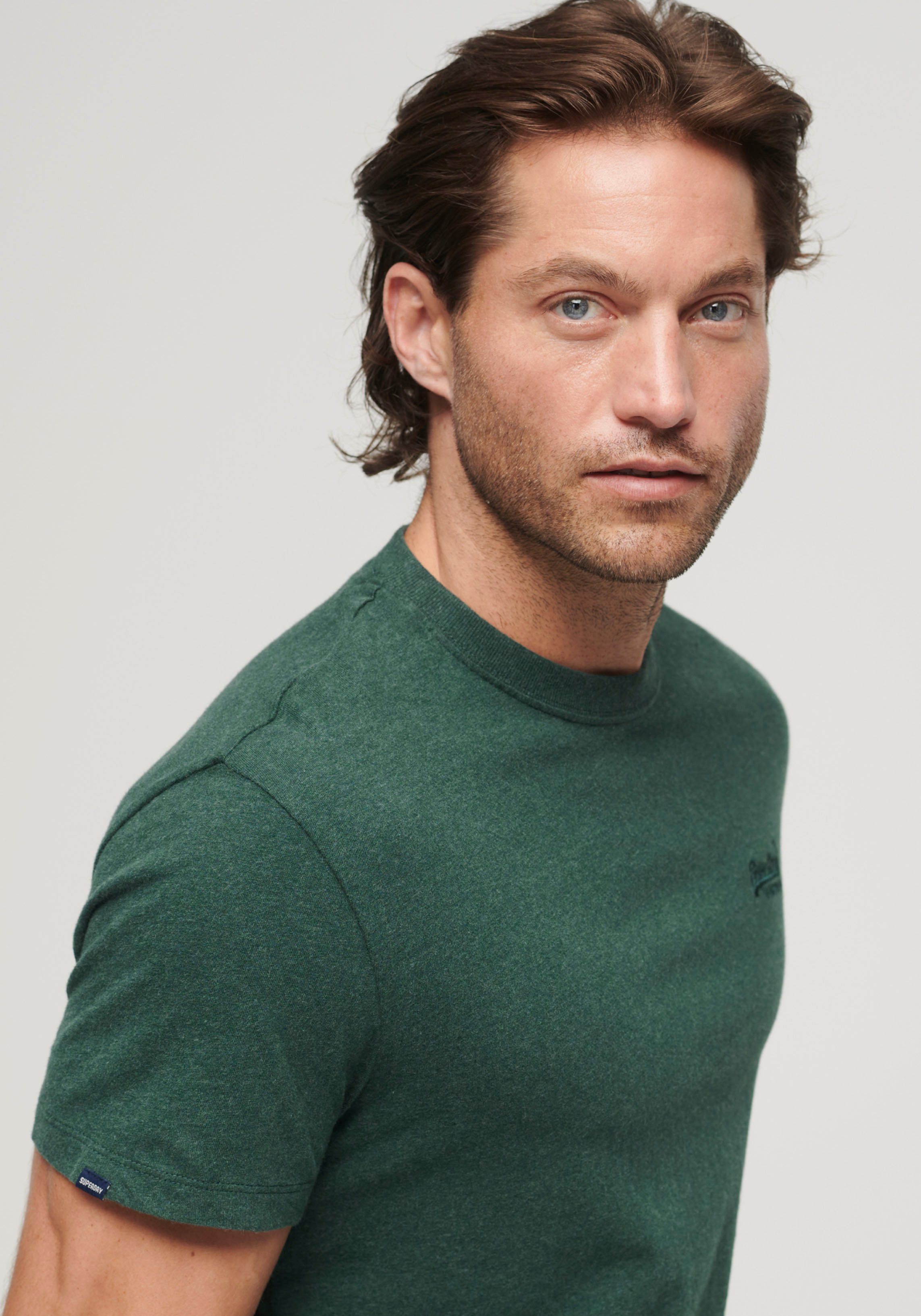 Superdry Rundhalsshirt ESSENTIAL LOGO EMB TEE günstig online kaufen