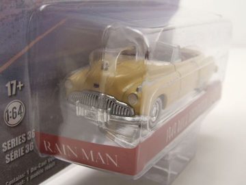 GREENLIGHT collectibles Modellauto Buick Roadmaster Convertible 1949 beige Rain Man Charlie Babbitt Model, Maßstab 1:64